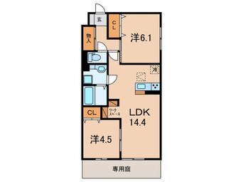 間取図 レリヤンファミリオⅧ