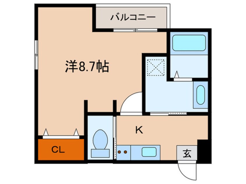 間取図 エヌエムサンカンテキャトフE棟