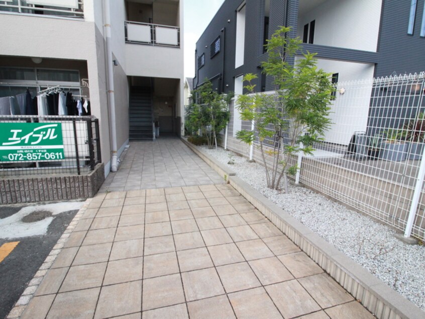 エントランス部分 楠葉ハイツ