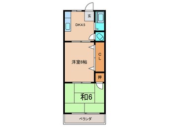 間取図 甲子園ｸﾞﾘ-ﾝﾊｲﾂ