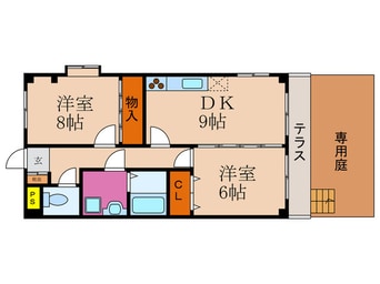 間取図 ウエストスクエアⅠ