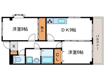 間取図 ウエストスクエアⅠ