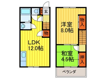 間取図 グリ－ンハイツ