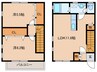 テラスハウス菊水 2LDKの間取り