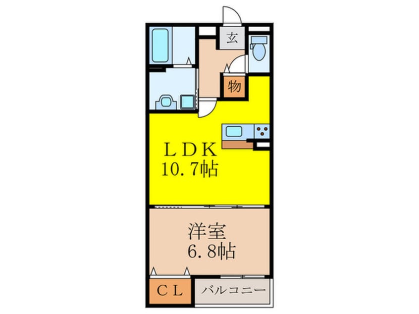 間取図 ベルソラーレ