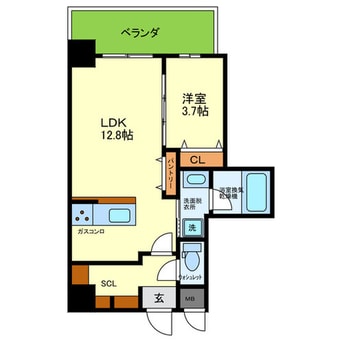 間取図 ブループラス針中野