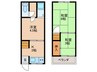 南津の辺町A戸建 3Kの間取り