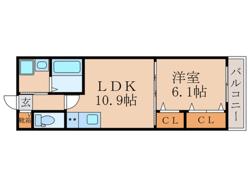 間取図 ネクスト伏見