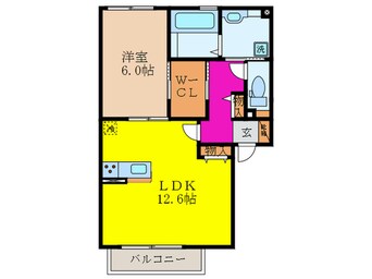 間取図 ラフィーネ徳庵