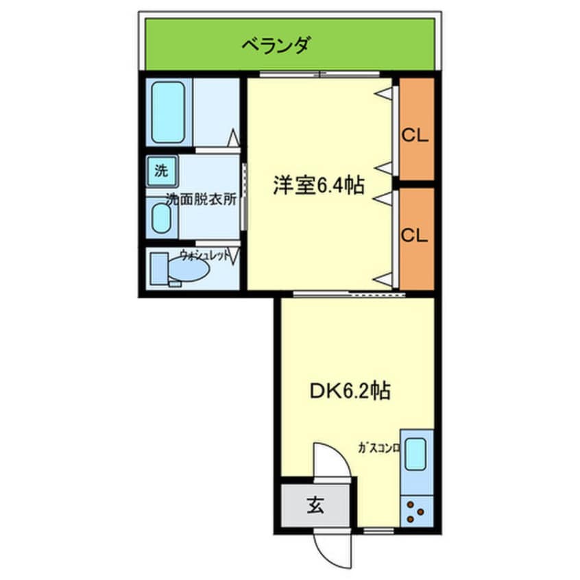 間取図 STABLE SHOJIHIGASHI (ｽﾃｰﾌﾞﾙ小