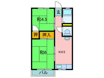 間取図 山本ハイツ