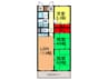 枚方壱番館 3LDKの間取り