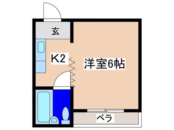 間取り図 ミタカホ－ム７番（コ－ポ西脇）