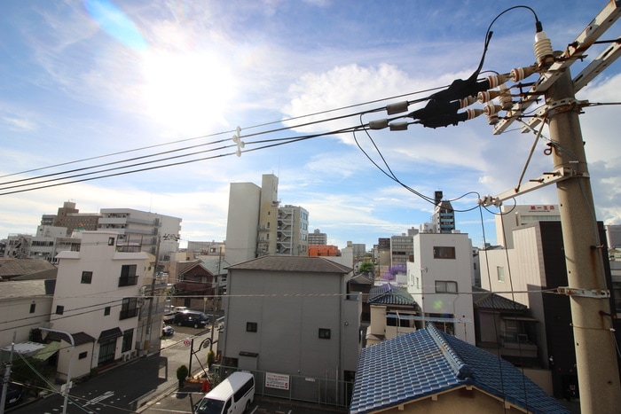 室内からの展望 宿院ピアⅡ