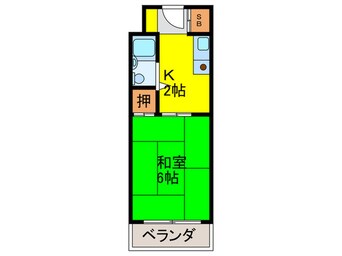 間取図 ヒルサイドカフカ