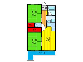 間取図 グランドヒル水橋