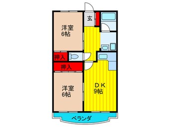 間取図 グランドヒル水橋