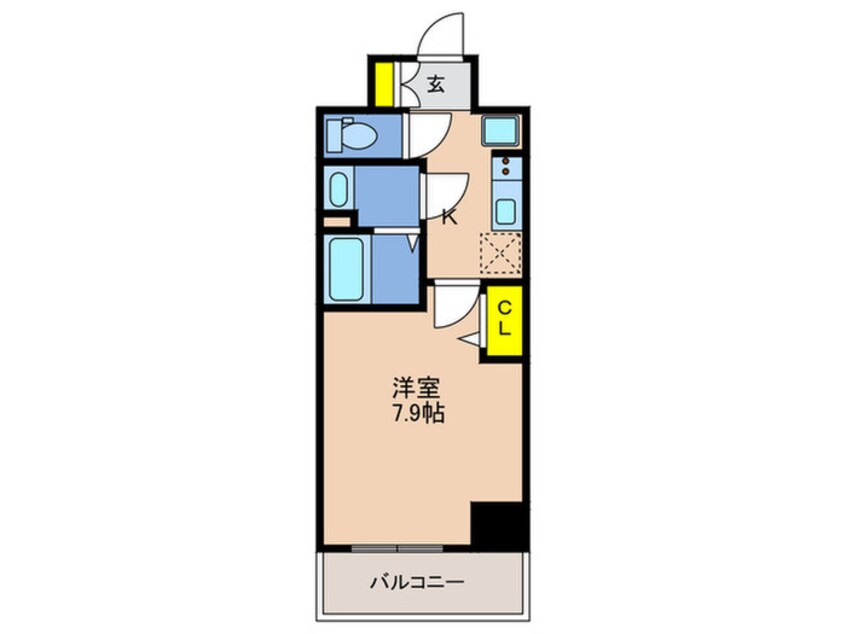 間取図 プレサンス神戸セレスティア