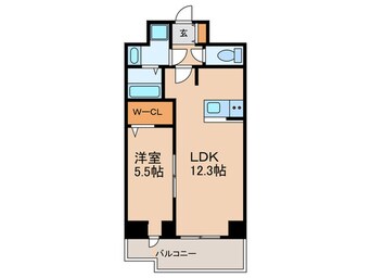 間取図 プレサンス神戸セレスティア