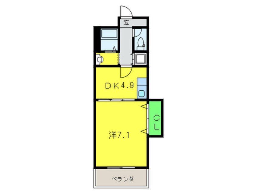 間取図 ウインドバリー２番館