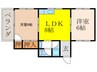 SKコーポ 2LDKの間取り