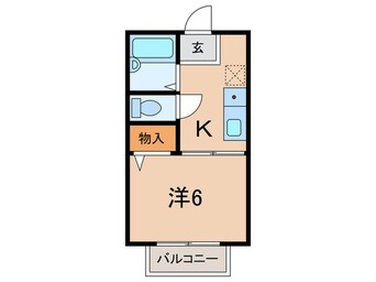 間取図 サングリーン別府