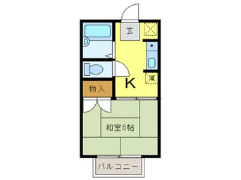 間取図 サングリーン別府