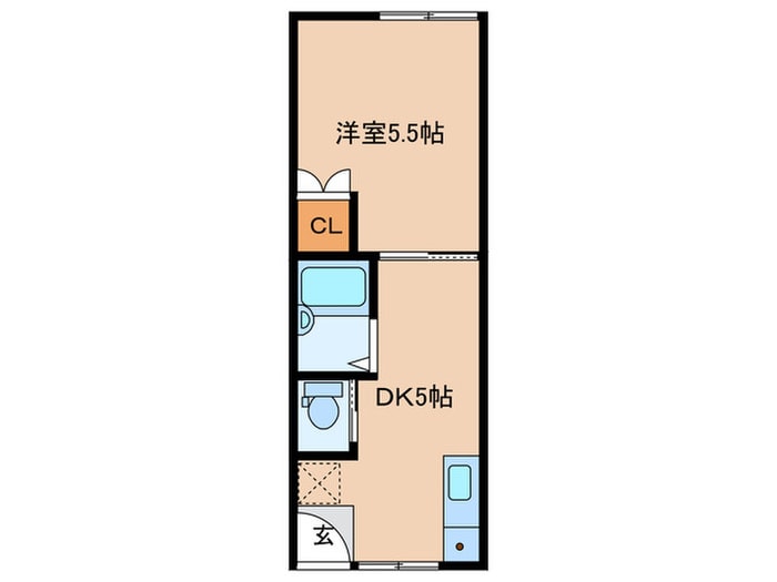 間取り図 西原コーポ