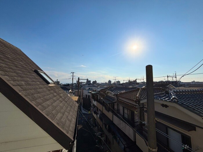 室内からの展望 コ－ポ愛