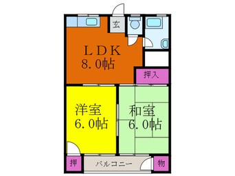 間取図 南紀ﾊｲﾂ