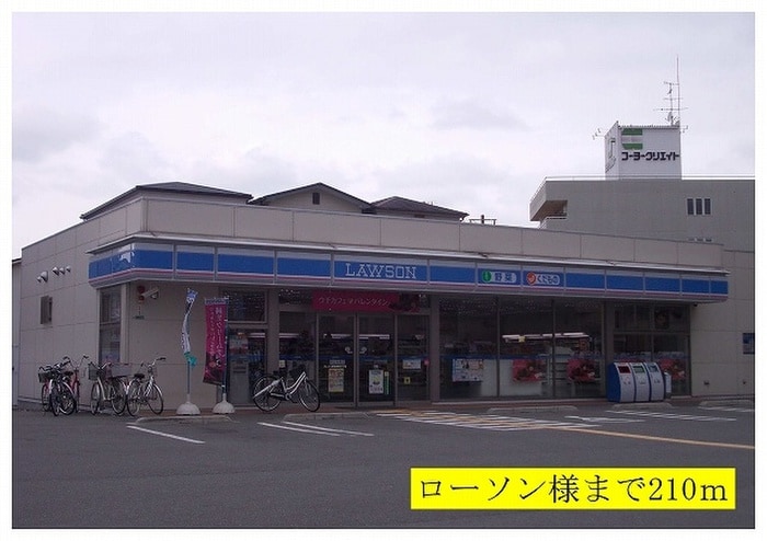 ローソン(コンビニ)まで210m アンソレイエ