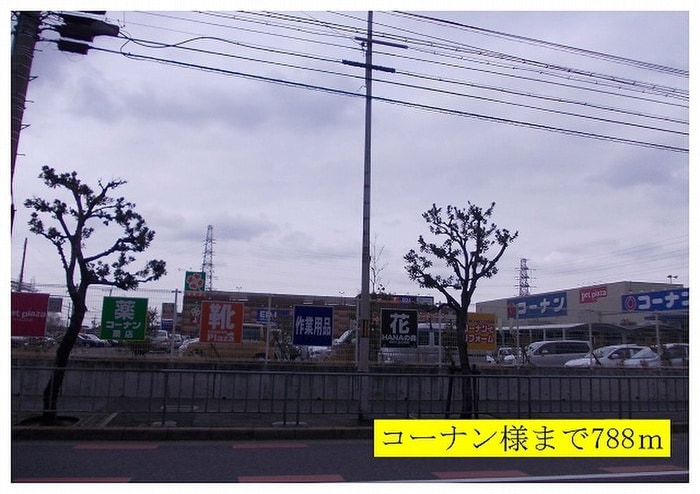 コーナン(電気量販店/ホームセンター)まで788m アンソレイエ