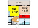 ガーデン花屋敷の間取図