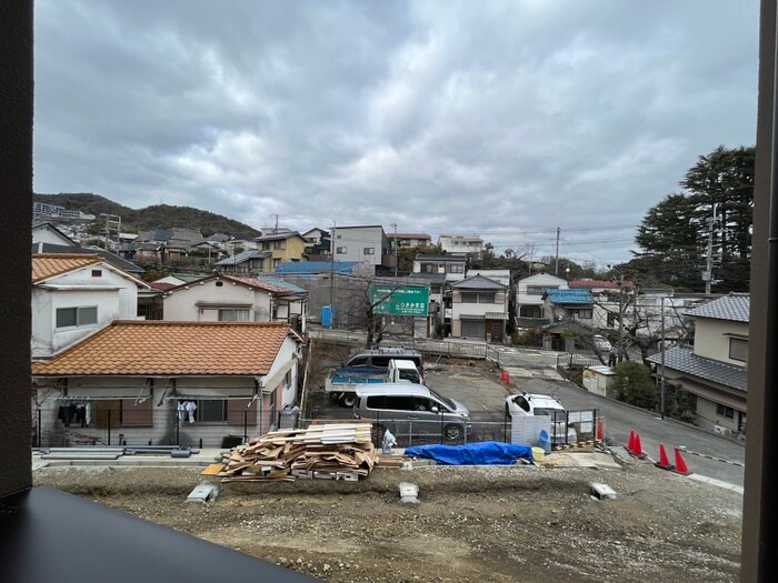 室内からの展望 ガーデン花屋敷