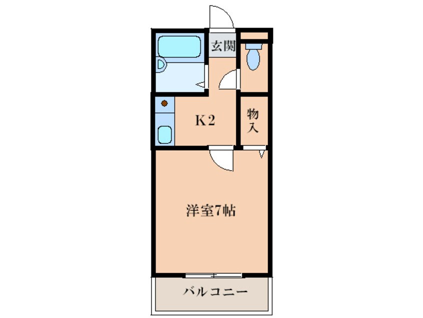 間取図 コスモ