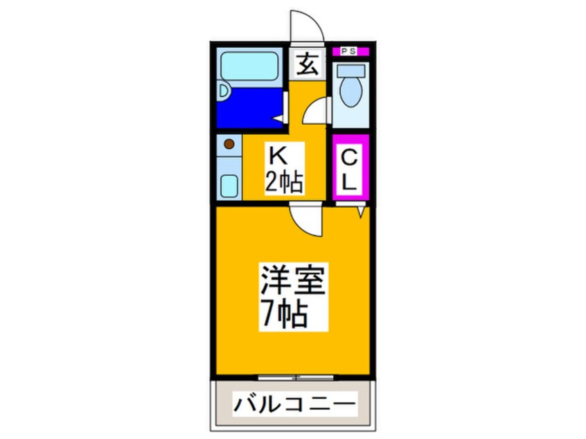 間取図 コスモ