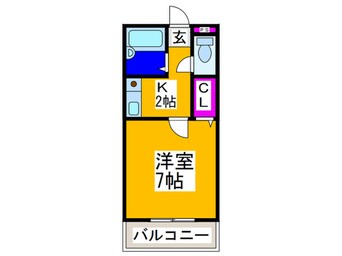 間取図 コスモ