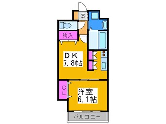 間取図 Ｖａｒｉｕｓ長居公園