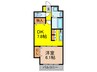Ｖａｒｉｕｓ長居公園 1DKの間取り