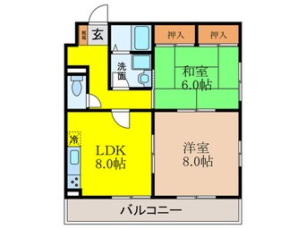 間取図 メゾンド－ルセントラル