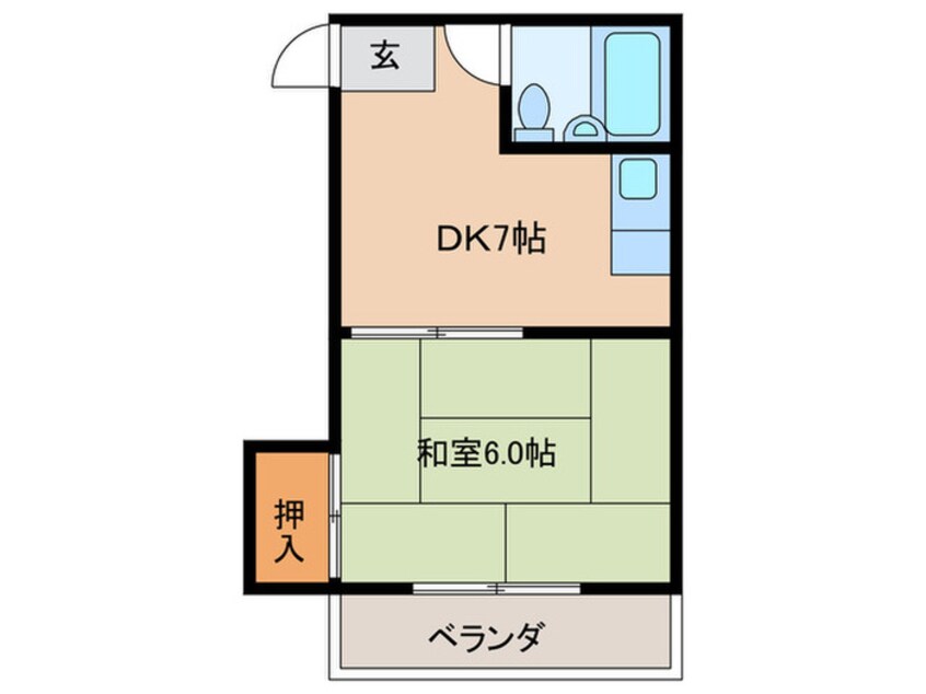 間取図 カーサ日東