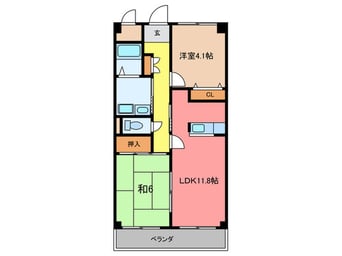 間取図 ジオレミヨ甲子園口