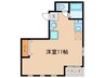 クレール二見町 1Rの間取り