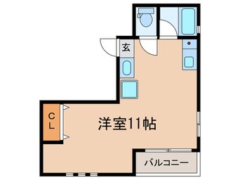 間取図 クレール二見町