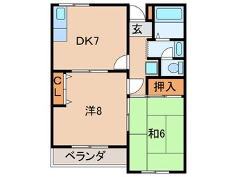 間取図 シダ－コ－ト
