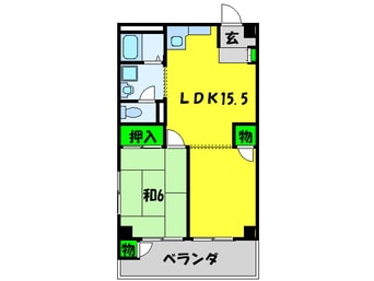 間取図 玉出プラザⅠ