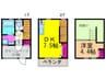 アストレ－ア原田元町 1DK+Sの間取り