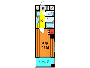 間取図 メリックビル