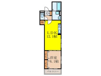 間取図 メゾン　クレール
