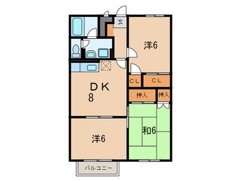 間取図 甲南園ハイツ
